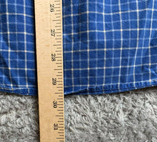 Load image into Gallery viewer, Abercrombie & Fitch Shirt Adult Small Blue Grid Checkered Button Up Casual Mens