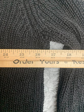 Load image into Gallery viewer, Denim & Supply Ralph Lauren Sweater Womens Medium Black Linen Viscose Cardigan