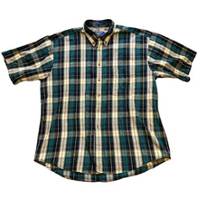 Load image into Gallery viewer, Pendleton Shirt Mens Large Corduroy Plaid Button Up Short Sleeve Casual Shirt