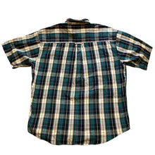 Load image into Gallery viewer, Pendleton Shirt Mens Large Corduroy Plaid Button Up Short Sleeve Casual Shirt