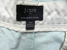 Load image into Gallery viewer, J Crew Shorts Adult 33 Flat Front Sunwashed Oxford Casual Golf Chino Mens