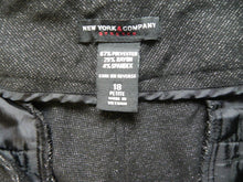 Load image into Gallery viewer, New York & Company Pants Womens 18 Stretch Flat Front Rayon Spandex Petite Lady