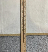 Load image into Gallery viewer, Bob Mackie Sweater Womens Extra Large Cream Gold Cottage Cardigan Wearable Art