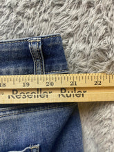 Load image into Gallery viewer, Chicos Jeans Womens 3 (42x30.5) Blue Denim Platinum Spandex Stretch Straight Leg