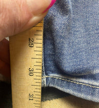 Load image into Gallery viewer, Chicos Jeans Womens 3 (42x30.5) Blue Denim Platinum Spandex Stretch Straight Leg