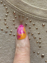 Load image into Gallery viewer, Zenergy Chicos Shirt Womens 3 (Extra Large) Glitter Rhinestones Nylon Spandex