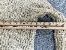 Load image into Gallery viewer, J Jill Sweater Womens Medium Oatmeal Tunic Oversized Fringe Hem Open Knit Ladies