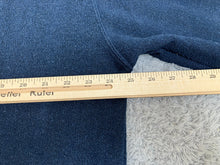 Load image into Gallery viewer, Orvis Sweater Adult Large Cobalt Blue 1/4 Zip High Neck Mock Wool Blend Mens