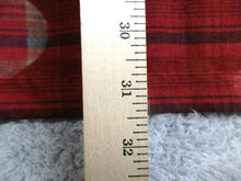 Load image into Gallery viewer, Bay Creek Shirt Adult Large Red Plaid Abstract Button Up Casual Camp Hip Hop Men