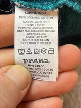 Load image into Gallery viewer, Prana Sweater Womens Small Teal Green Oversized Organic Knit Pullover Outerwear