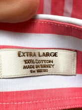 Load image into Gallery viewer, Peter Millar Shirt Adult Extra Large Watermelon Stripes Button Up Crown Mens