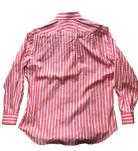 Load image into Gallery viewer, Peter Millar Shirt Adult Extra Large Watermelon Stripes Button Up Crown Mens