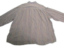 Load image into Gallery viewer, Cathy Daniels Shirt Adult 2X Tall Button Up Long Sleeve Rayon Casual Camp Mens