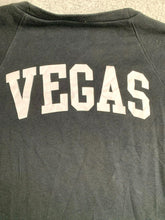 Load image into Gallery viewer, Pink Victoria’s Secret Sweatshirt Womens Large Snaps Spellout Vegas Oversized