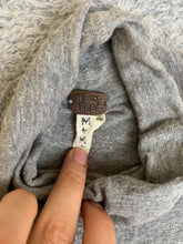 Load image into Gallery viewer, Free People Sweater Womens Medium Heather Gray Turtleneck Oversized Ladies