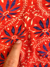 Load image into Gallery viewer, Lucky Brand Shirt Womens 3X Red Geometric Boxy Live In Love Blouse Plus Ladies