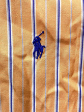Load image into Gallery viewer, Ralph Lauren Shirt Adult Extra Large Striped Classic Fit Blue Pony Button Up Men