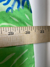 Load image into Gallery viewer, Anthony Richards Dress Womens 5X Green AOP Flower Shift with Pocket Plus Ladies