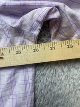 Load image into Gallery viewer, Brooks Brothers 346 Shirt Adult 17 Extra Large Purple Regular Fit Polo Mens