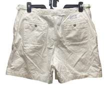 Load image into Gallery viewer, Lauren Ralph Lauren Shorts Womens 16x6 White Flat Front Chino Solid Casual Lady