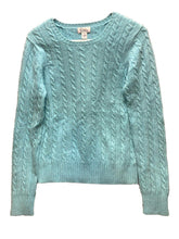 Load image into Gallery viewer, Lilly Pulitzer Sweater Womens Medium Cable Knit Cashmere Pullover Outerwear Lady