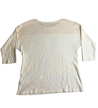 Load image into Gallery viewer, Pendleton Shirt Womens Medium Ivory Cross Aztec Woolen Mills Oversized Ladies