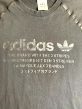 Load image into Gallery viewer, Adidas Shirt Adult Medium Black Trefoil Three Stripes Logo Streetwear NMD Mens