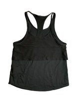 Load image into Gallery viewer, Nike Air Shirt Womens Extra Small Black Center Swoosh Spell Out Tank Dri Fit