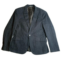 Load image into Gallery viewer, AX Armani Exchange Sport Coat Mens 42 REG Black Single Breasted Silk Nylon Suit