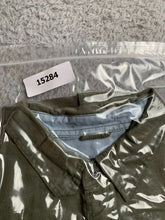 Load image into Gallery viewer, Timberland Shirt Adult Extra Large Sage Green Pocket Linen Rayon Casual Mens