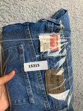 Load image into Gallery viewer, Wrangler Jeans Adult 42x36 Blue Authentic Straight Baggy Denim ZM200LS Mens NWT