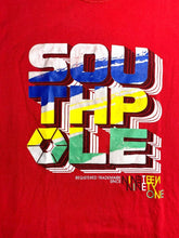 Load image into Gallery viewer, South Pole Shirt Adult Extra Large Red Rasta Spellout Logo Streetwear Skater Men