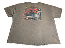 Load image into Gallery viewer, Bikes Blues & BBQ Shirt Adult 3XL Taupe Motorcycle Rally Biker Arkansas Pig Mens