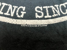 Load image into Gallery viewer, 5 Seconds Of Summer Shirt Adult Small Black Derping Since 2011 5SOS Band Mens