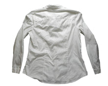 Load image into Gallery viewer, Bogari Shirt Womens Large Button Up Collared Blouse Casual Flap Pocket Ladies