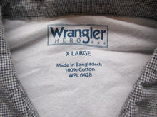 Load image into Gallery viewer, Wrangler Shirt Adult Extra Large Hero Button Up Short Sleeve Casual Camp Mens