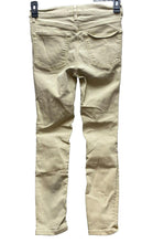 Load image into Gallery viewer, Free People Jeans Womens 27x25.5 Beige Destroyed Tapered Leg 5 Pockets Ladies