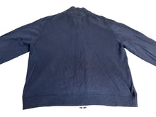 Load image into Gallery viewer, Tommy Hilfiger Sweatshirt Adult 2XL Navy Full Zip Crown Patch Logo Sweater Mens