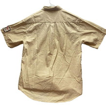 Load image into Gallery viewer, Peterbilt Shirt Adult Medium Button Up Workwear Technician Institute Patch Mens