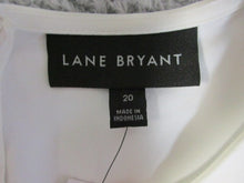 Load image into Gallery viewer, Lane Bryant Shirt Womens 20 2X Peplum Babydoll Blouse Spandex Plus Ladies NWT