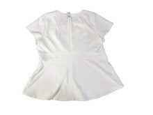 Load image into Gallery viewer, Lane Bryant Shirt Womens 20 2X Peplum Babydoll Blouse Spandex Plus Ladies NWT