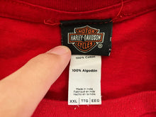 Load image into Gallery viewer, Harley Davidson Shirt Womens 2XL XXL Red Mason City IOWA Motorcycles Biker Lady