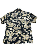 Load image into Gallery viewer, VTG Bluewater Wear Shirt Adult Large Button Up Hawaiian Swordfish Hibiscus Mens