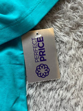 Load image into Gallery viewer, Catherines Shirt Womens 14/16W Teal Green Swiss Dot Suprema Collection Plus NWT