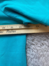 Load image into Gallery viewer, Catherines Shirt Womens 14/16W Teal Green Swiss Dot Suprema Collection Plus NWT