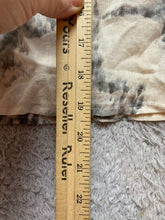 Load image into Gallery viewer, Bellambra Shirt Women Small Beige Gray Tie Dye Linen Oversized Boxy Blouse Italy