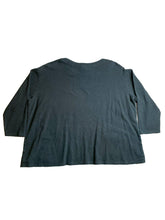 Load image into Gallery viewer, J Jill Sweater Womens 2X Forest Green Boxy Plus Pockets Outerwear Plus Ladies