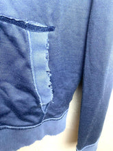 Load image into Gallery viewer, VTG Abercrombie & Fitch Sweatshirt Adult Extra Large Navy Blue Hoodie Snaps Mens