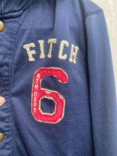 Load image into Gallery viewer, VTG Abercrombie & Fitch Sweatshirt Adult Extra Large Navy Blue Hoodie Snaps Mens