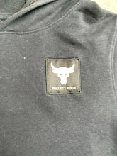 Load image into Gallery viewer, Under Armour Sweatshirt Youth Medium Black Project Rock Loose Hoodie Boys